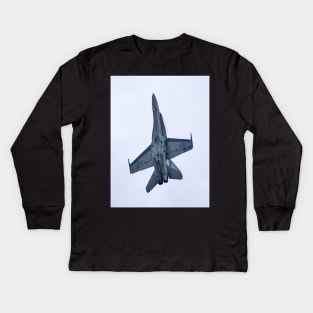 FA-18 Hornet Kids Long Sleeve T-Shirt